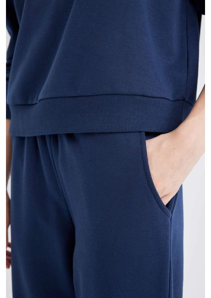 Regular Fit Normal Kalıp Basic İçi Kalın Polarlı Eşofman Takımı D8022AXNS