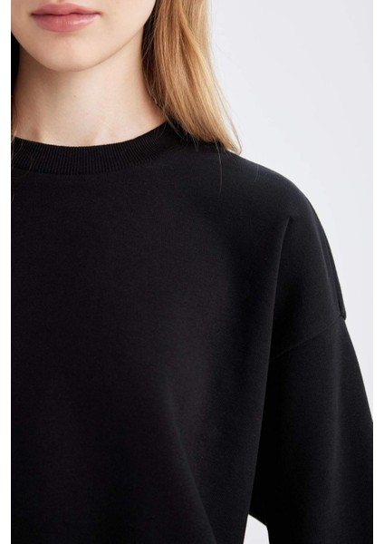 Regular Fit Normal Kalıp Basic Düz İçi Kalın Polarlı Eşofman Takımı D8022AXNS