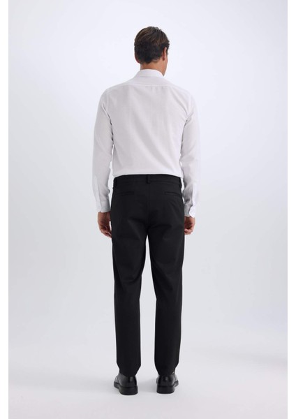 Jogger Düz Paça Her Yöne Esneyen Yazlık Kumaş Pantolon T6317AZ25SP