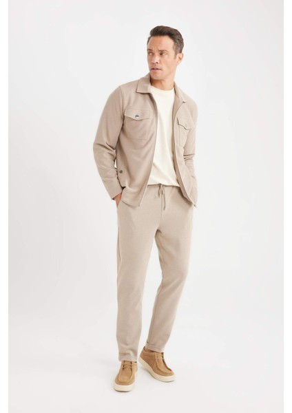 Jogger Duble Paça Yazlık Rahat Esnek Kumaş Pantolon Y2651AZ25SP