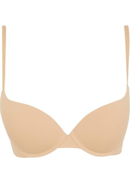 Push Up Micro Kaplı Yarım Dolgulu Balenli Tişört Bra Z3350AZ25SP