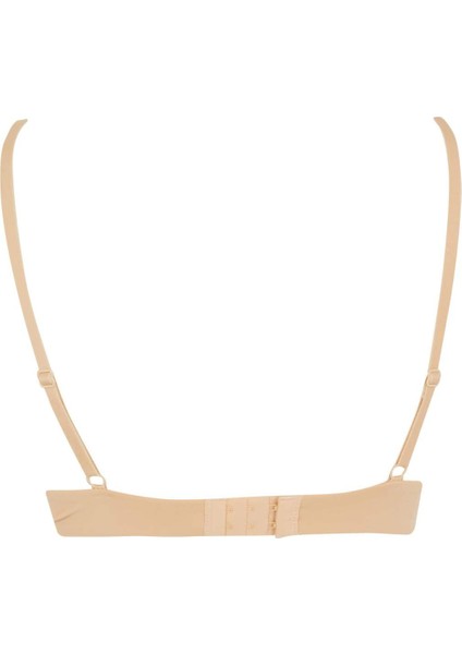 Push Up Micro Kaplı Yarım Dolgulu Balenli Tişört Bra Z3350AZ25SP