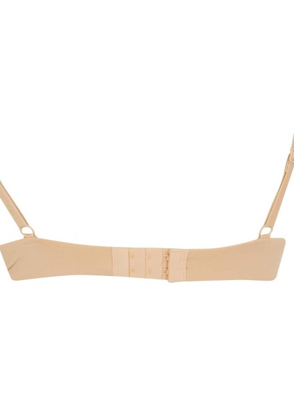 Push Up Micro Kaplı Yarım Dolgulu Balenli Tişört Bra Z3350AZ25SP