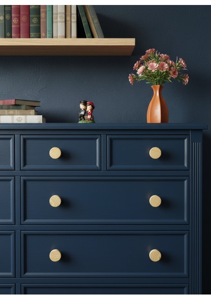 Çam Mantar Lüks Country Mutfak Dolap Kulpu Ahşap Kulp 6 Adet fiyatları