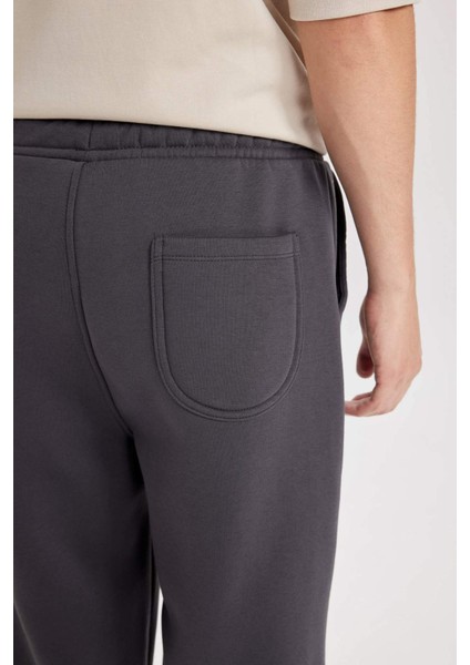 Relax Fit Kalın Eşofman Altı Üç Cepli Düz Paça D8095AX24AU