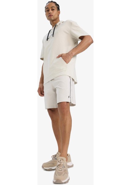 Fit Standart Fit Sporcu Kısa Paça Şort