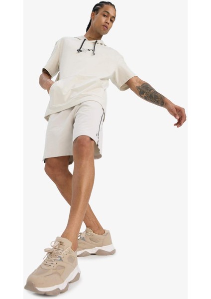 Fit Standart Fit Sporcu Kısa Paça Şort