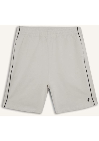 Fit Standart Fit Sporcu Kısa Paça Şort