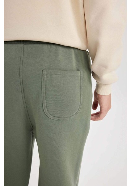 Relax Fit Kalın Eşofman Altı Üç Cepli Düz Paça D8095AX24AU
