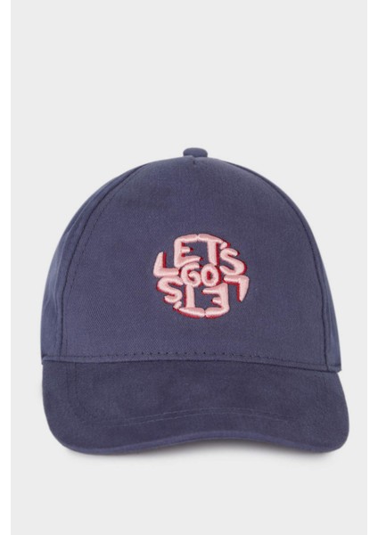 Kız Çocuk Jean Görünümlü Cap Şapka C0586A825SM
