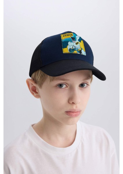 Erkek Çocuk Batman Pamuklu Cap Şapka X0306A625SM