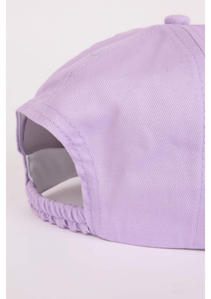 Kız Bebek Baskılı Pamuklu Cap Şapka B7979A525SM
