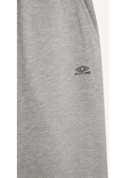 Regular Fit Eşofman Altı Cepli Basic Düz Beli Bağcıklı Lastikli Paça D4416AX25SP