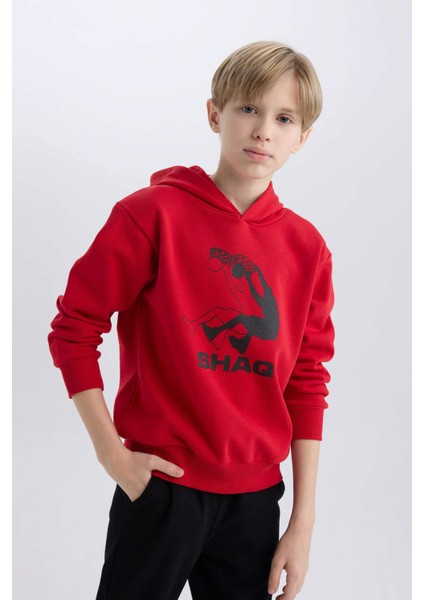 Erkek Çocuk Shaquille O'Neal Kapüşonlu Sweatshirt B2220A824WN