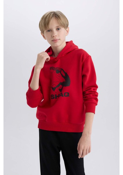 Erkek Çocuk Shaquille O'Neal Kapüşonlu Sweatshirt B2220A824WN
