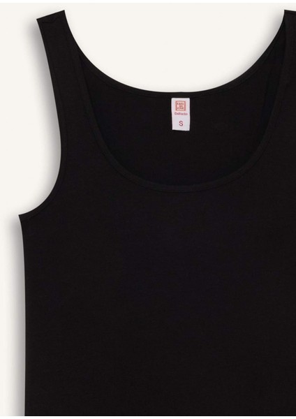 Regular Fit Pamuklu Atlet-Fall in Love R9041AZ25SP