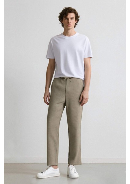 Wide Leg Bol Rahat Kesim Üç Cepli Geniş Paça Pantolon D7316AX25SP