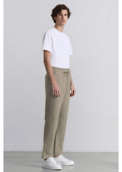 Wide Leg Bol Rahat Kesim Üç Cepli Geniş Paça Pantolon D7316AX25SP