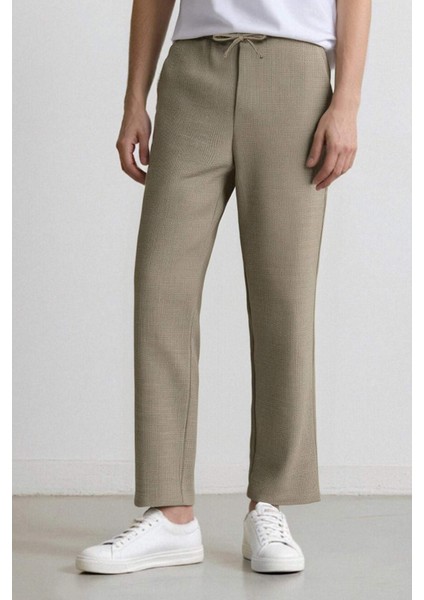 Wide Leg Bol Rahat Kesim Üç Cepli Geniş Paça Pantolon D7316AX25SP