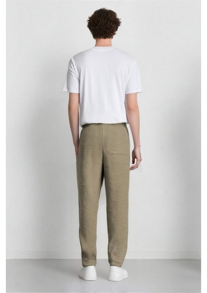 Wide Leg Bol Rahat Kesim Üç Cepli Geniş Paça Pantolon D7316AX25SP