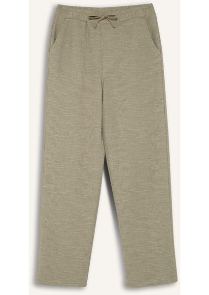 Wide Leg Bol Rahat Kesim Üç Cepli Geniş Paça Pantolon D7316AX25SP