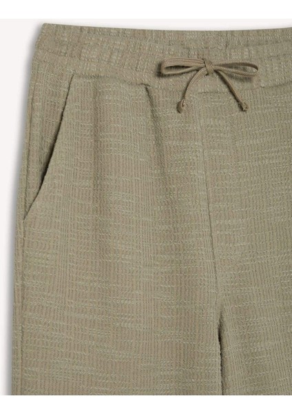 Wide Leg Bol Rahat Kesim Üç Cepli Geniş Paça Pantolon D7316AX25SP