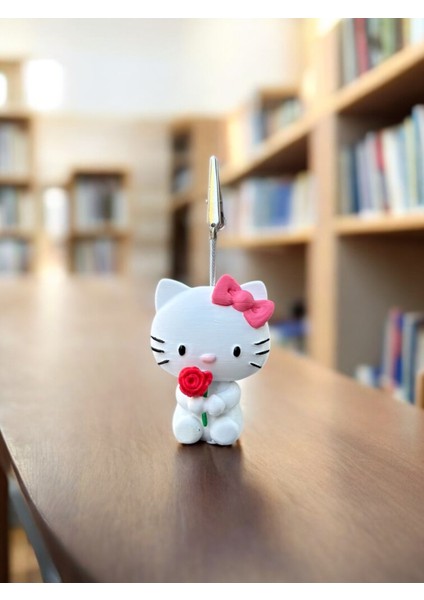 Kitty Sevimli Çok Renkli Hello Ayıcık Fotoğraf Not Tutucu Ofis Masası Tutacak Hediyelik modelleri