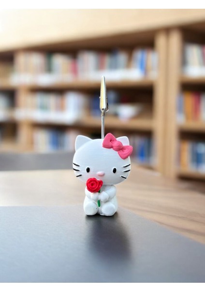 Kitty Sevimli Çok Renkli Hello Ayıcık Fotoğraf Not Tutucu Ofis Masası Tutacak Hediyelik fırsatları