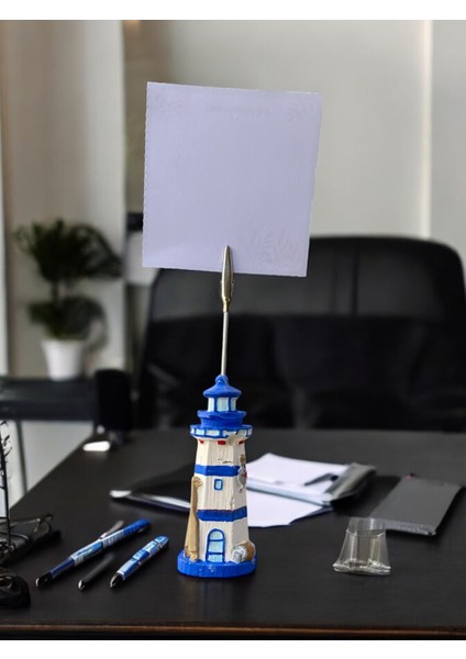 Deniz Feneri Fotoğraf Not Tutucu Ofis Masası Hediyelik fırsatları