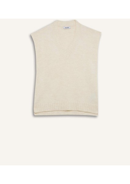 Relax Fit Yarım Balıkçı Yaka Basic Düz Triko Süveter D7489AX24WN