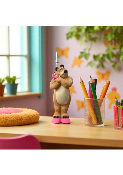 Dekoratif Sevimli Maşa ve Kocaayı Notluk