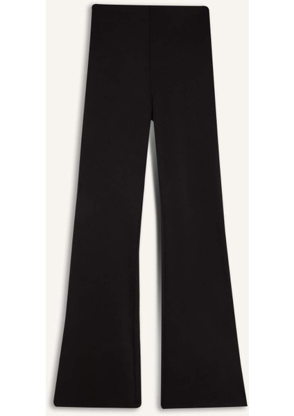 Fit Flare Fit İspanyol Paça Standart Boy Sporcu İnce Pantolon D7197AX25SP