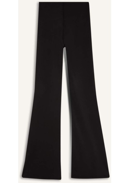 Fit Flare Fit İspanyol Paça Standart Boy Sporcu İnce Pantolon D7197AX25SP