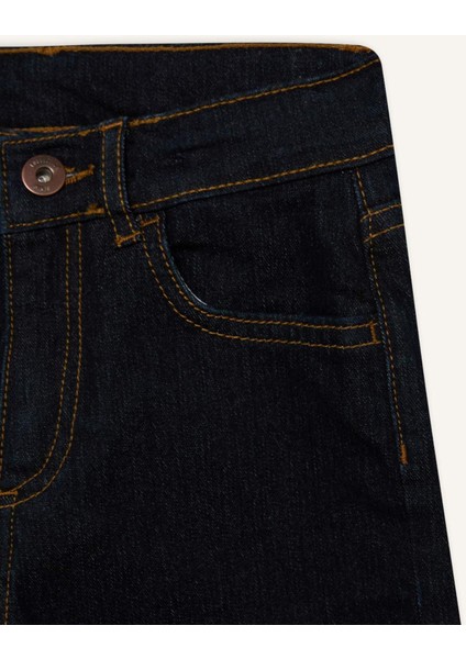 Erkek Çocuk Straight Fit Düz Paça Jean Pantolon D6474A825SM