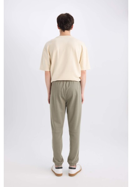 Regular Fit İnce Eşofman Altı Fermuar Cepli Beli Bağcıklı Lastikli Paça B3657AX25SP