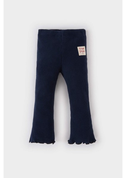 Kız Bebek İspanyol Paça Waffle Tayt D7888A525SP