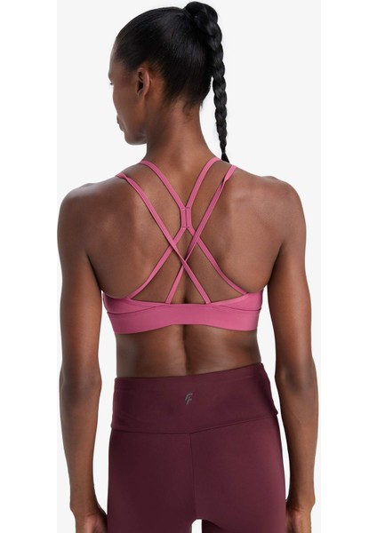 Fit Yuvarlak Yaka Sporcu Bra D7378AX25SP