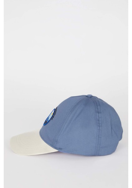 Erkek Çocuk Nakışlı Pamuklu Cap Şapka D8401A825SM