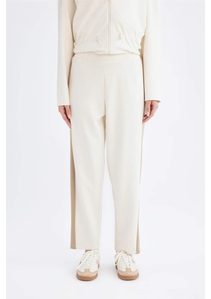 Beli Lastikli Yan Şeritli Harem Pantolon D9025AX24WN