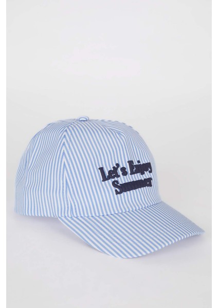 Erkek Çocuk Çizgili Cap Şapka D8403A825SM