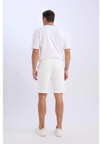 Beli Bağcıklı Yazlık Pike Bermuda Şort A7341AX25SP