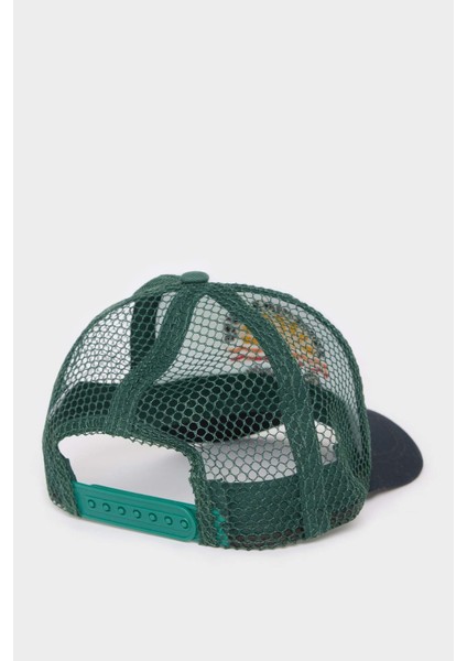 Erkek Çocuk Nakışlı Pamuklu Cap Şapka D8400A825SM