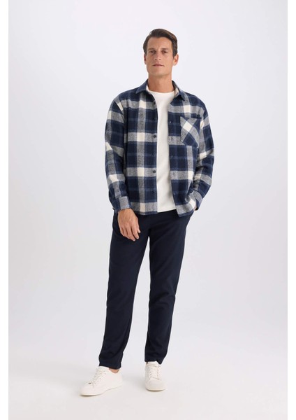 Jogger Beli Bağcıklı Cepli Düz Paça Pantolon D8639AX24AU