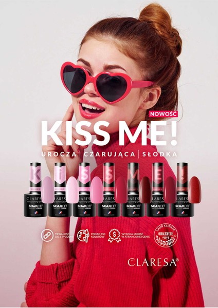 Kalıcı Oje Kiss Me 7 Simli Koyu Kırmızı 5g fiyatları