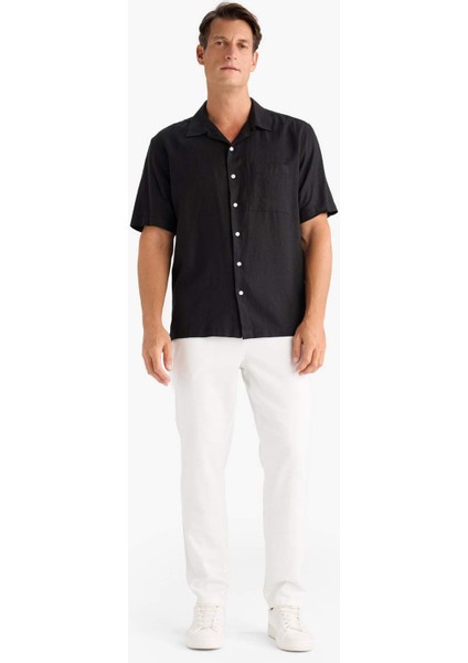 Yazlık Tensel Kumaş Jogger Pantolon Basic Düz Cepli Dar Paça B4091AX25SP