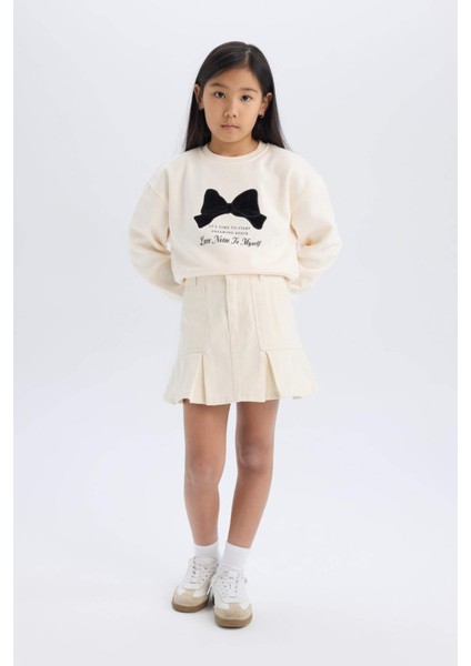 Kız Çocuk Gabardin Etek D7858A825SP