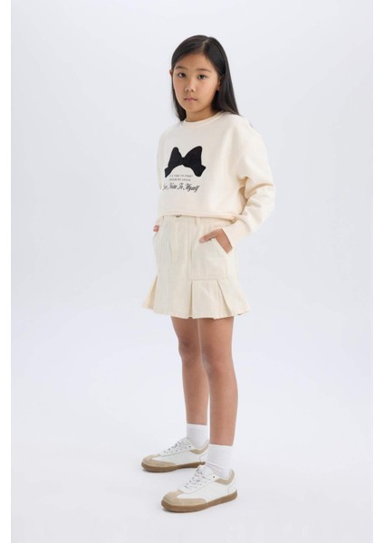 Kız Çocuk Gabardin Etek D7858A825SP