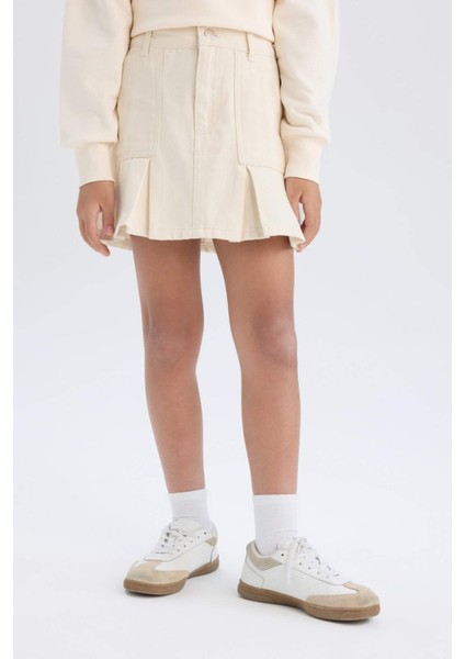 Kız Çocuk Gabardin Etek D7858A825SP