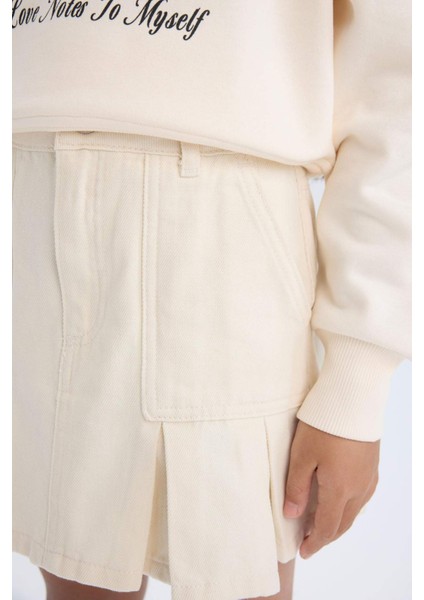 Kız Çocuk Gabardin Etek D7858A825SP