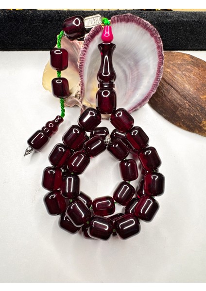 Zeyzun Osmanlı Torunu Çubuk Sıkma Kehribar Tesbih modelleri